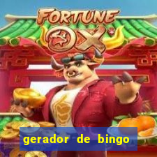 gerador de bingo cha de bebe